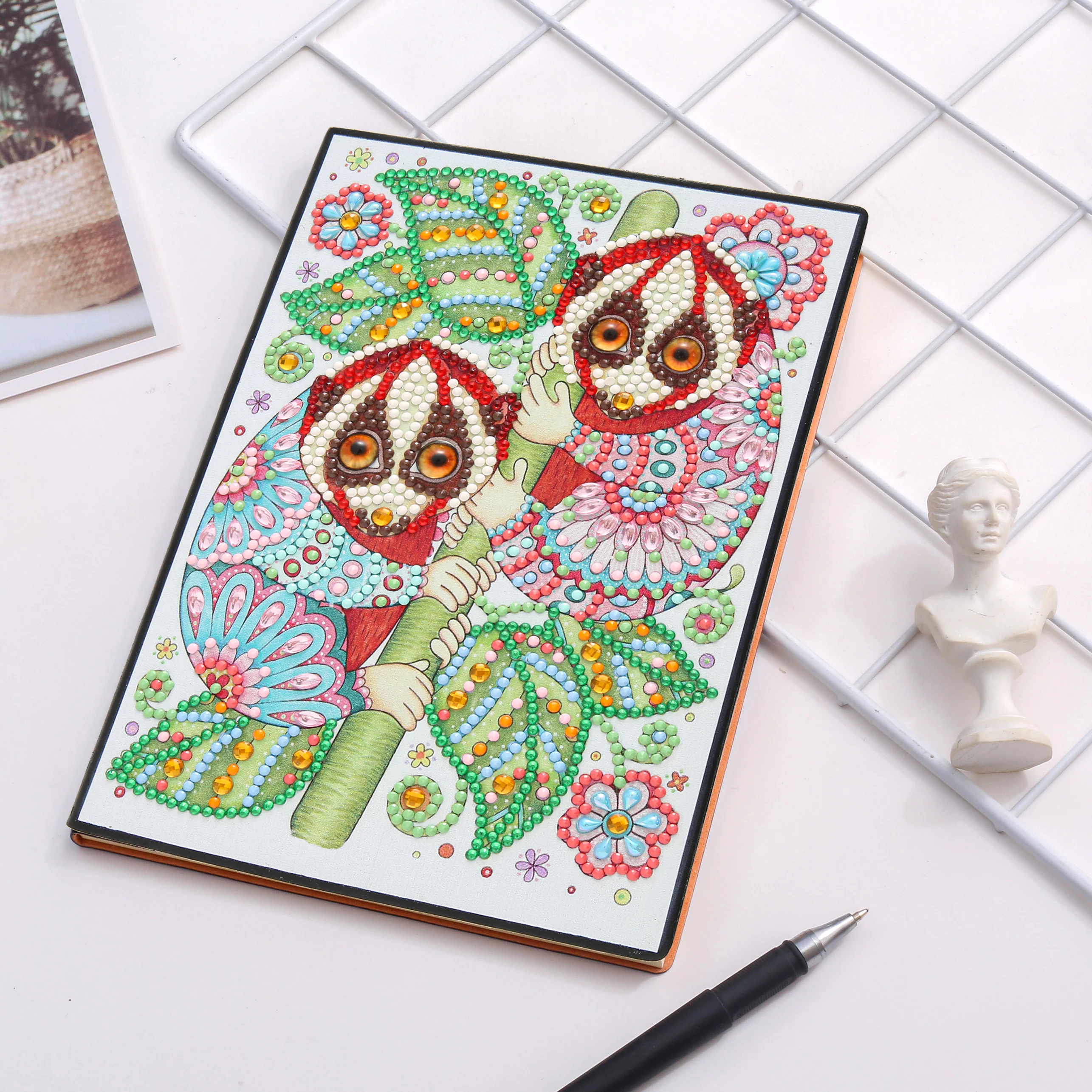 Diamond Painting Notitieboek – Spookdiertjes