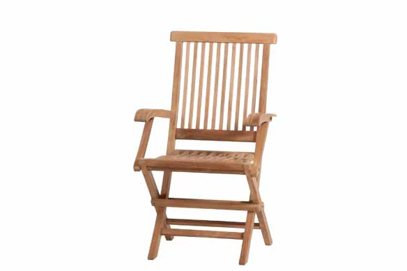 Summer Garden teak armklapstoel Texas