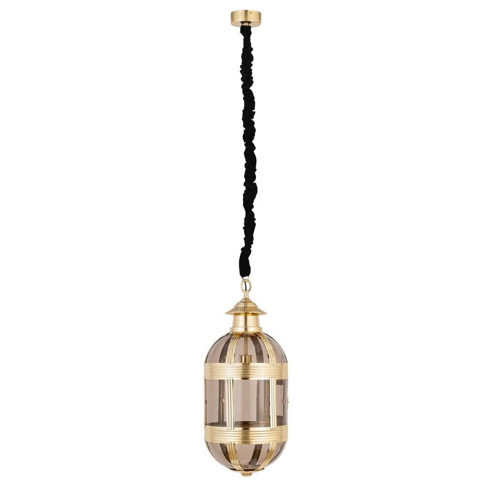 Hanglamp Mikk Glas Geel 71 cm Hanglamp Mikk Glas Geel 71 cm