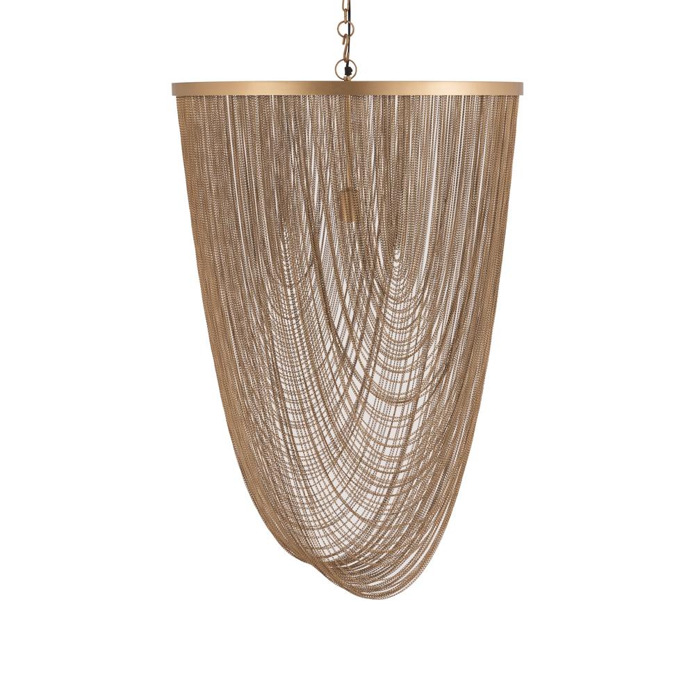 Hanglamp Nishan Gold Geel 70x70x100 cm Hanglamp Nishan Gold Geel 70x70x100 cm