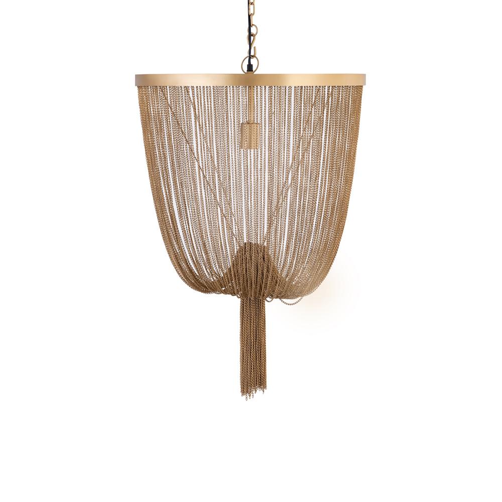 Hanglamp Solan Gold Geel 50x50x70 cm