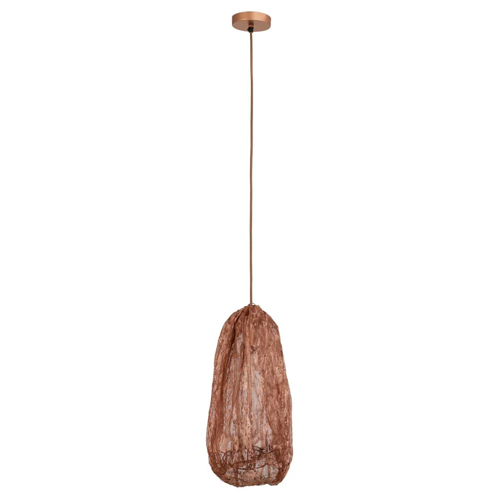 Hanglamp Tijdloze Uit Geel 30x30x48 cm