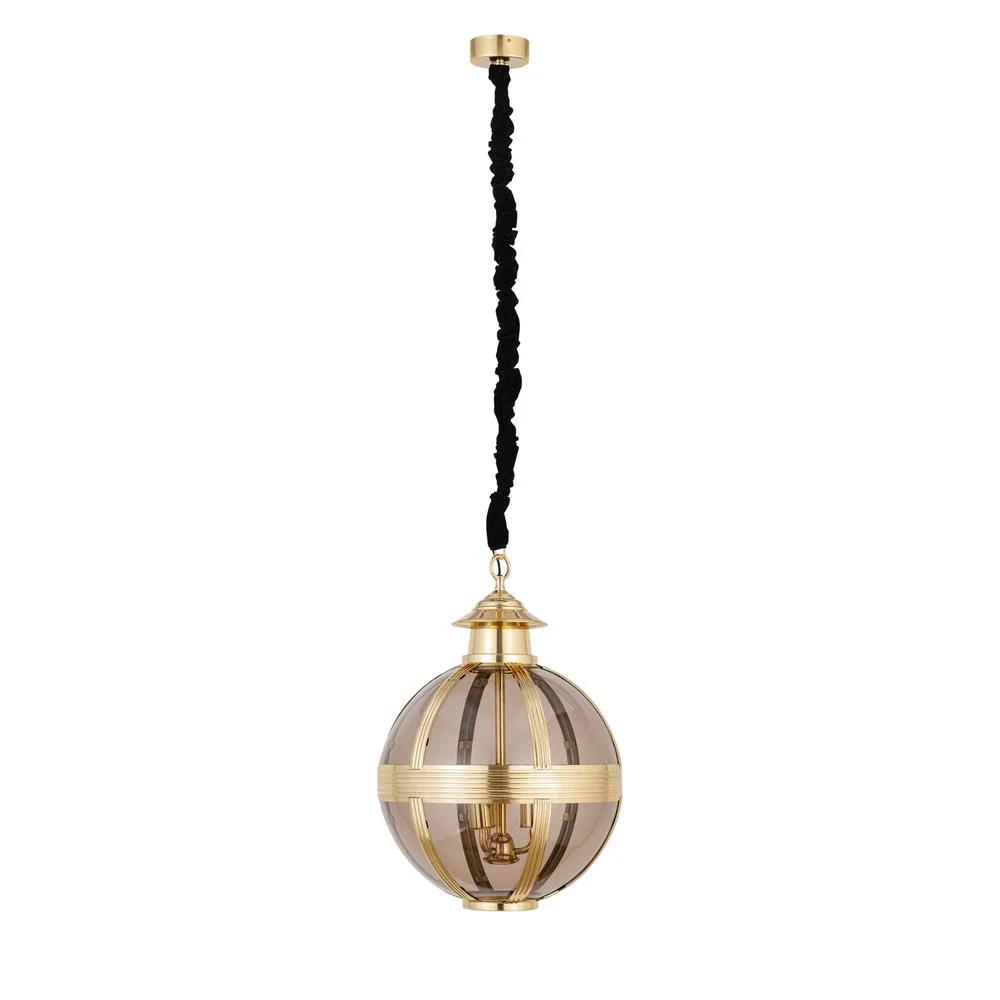 Hanglamp Tijdloze Uit Geel 46x46x66 cm