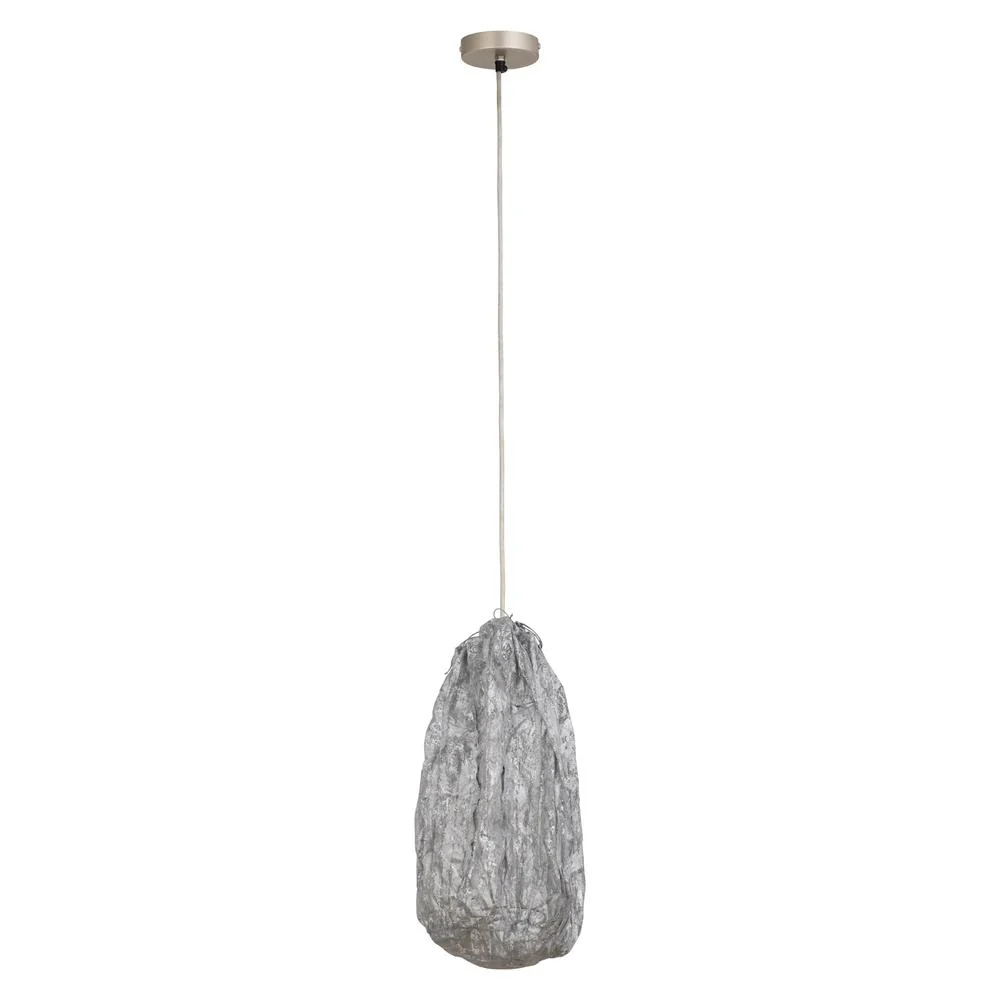 Hanglamp Tijdloze Uit Grijs 30x30x48 cm Hanglamp Tijdloze Uit Grijs 30x30x48 cm
