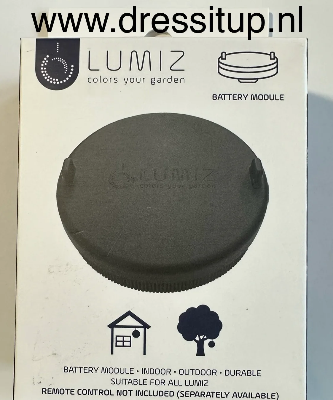 Lumiz batterij module +  afstandsbediening