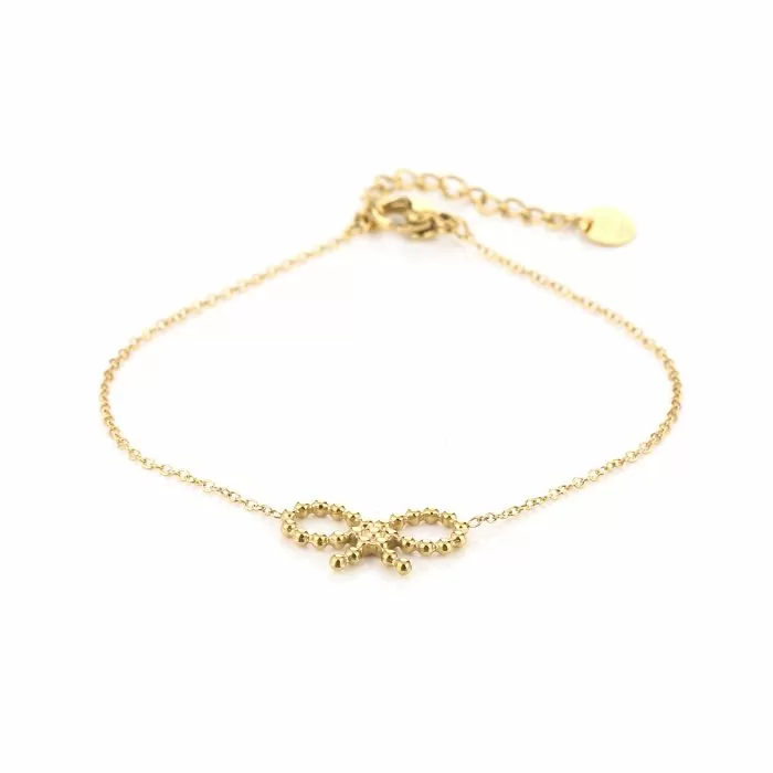 Strikje Armband Goud Strikje Armband Goud