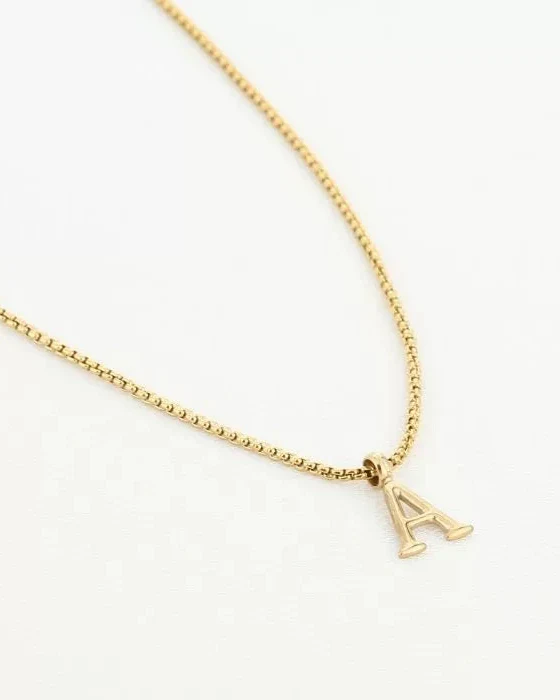 Initiale Ketting – Verschillende Kleuren Initiale Ketting – Verschillende Kleuren
