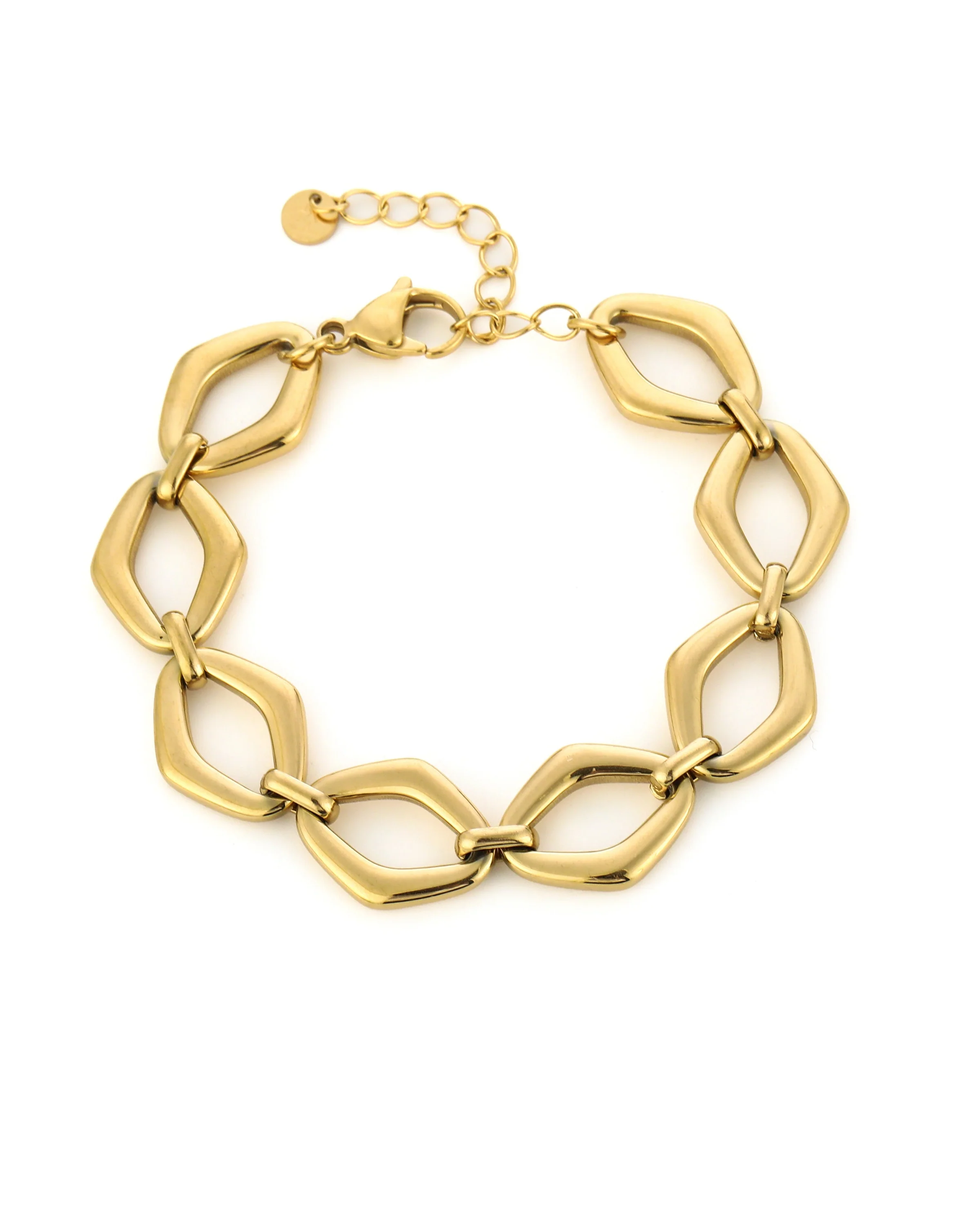 Schakel Armband Goud Schakel Armband Goud