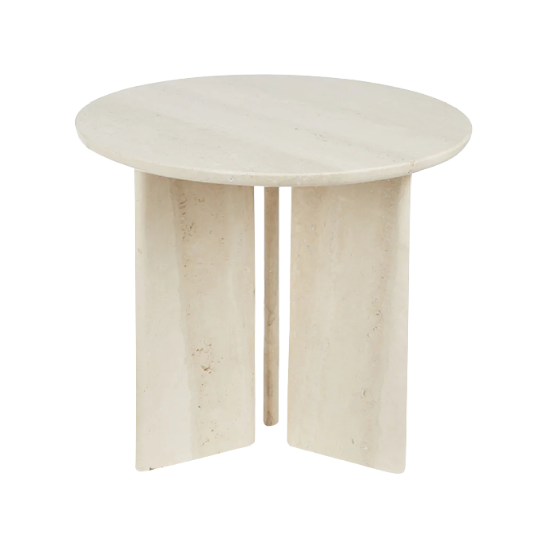 JADE BIJZETTAFEL | TRAVERTIN | BEIGE JADE BIJZETTAFEL | TRAVERTIN | BEIGE