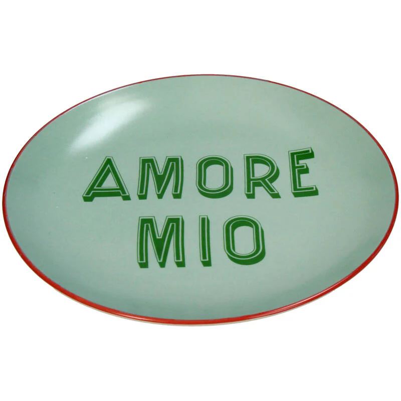Ontbijd Bord Amore Mio Mint Groen