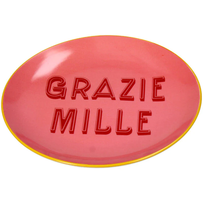 Ontbijd Bord Grazie mille