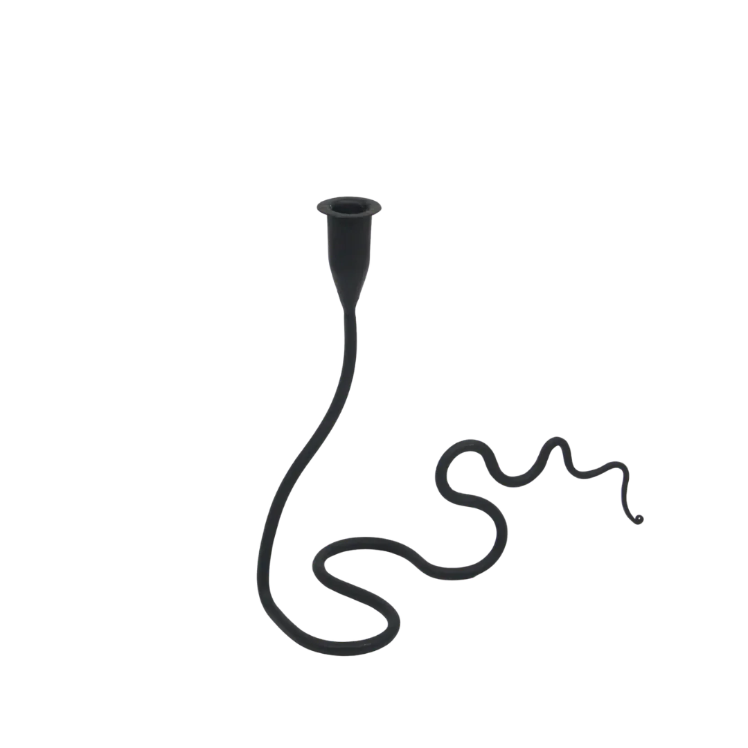 KAA KAARSHOUDER | METAAL | ZWART