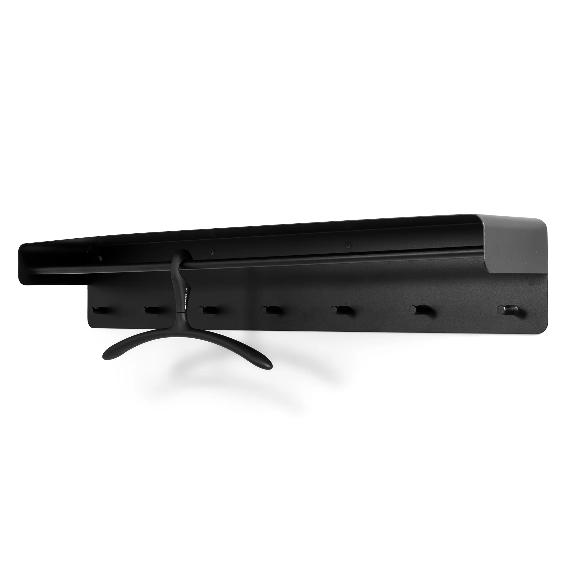 Kapstok ARCUS 120 Zwart 118x19x19cm Spinder Design