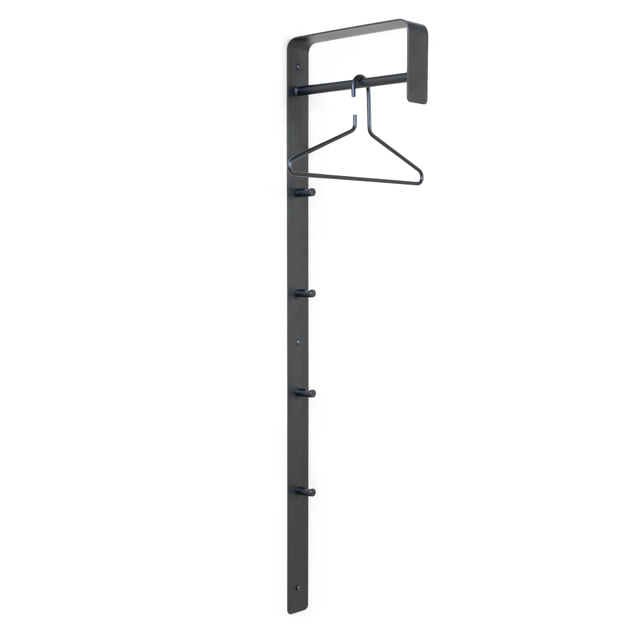 Kapstok ARCUS BAR Zwart 6x30x115cm Spinder Design
