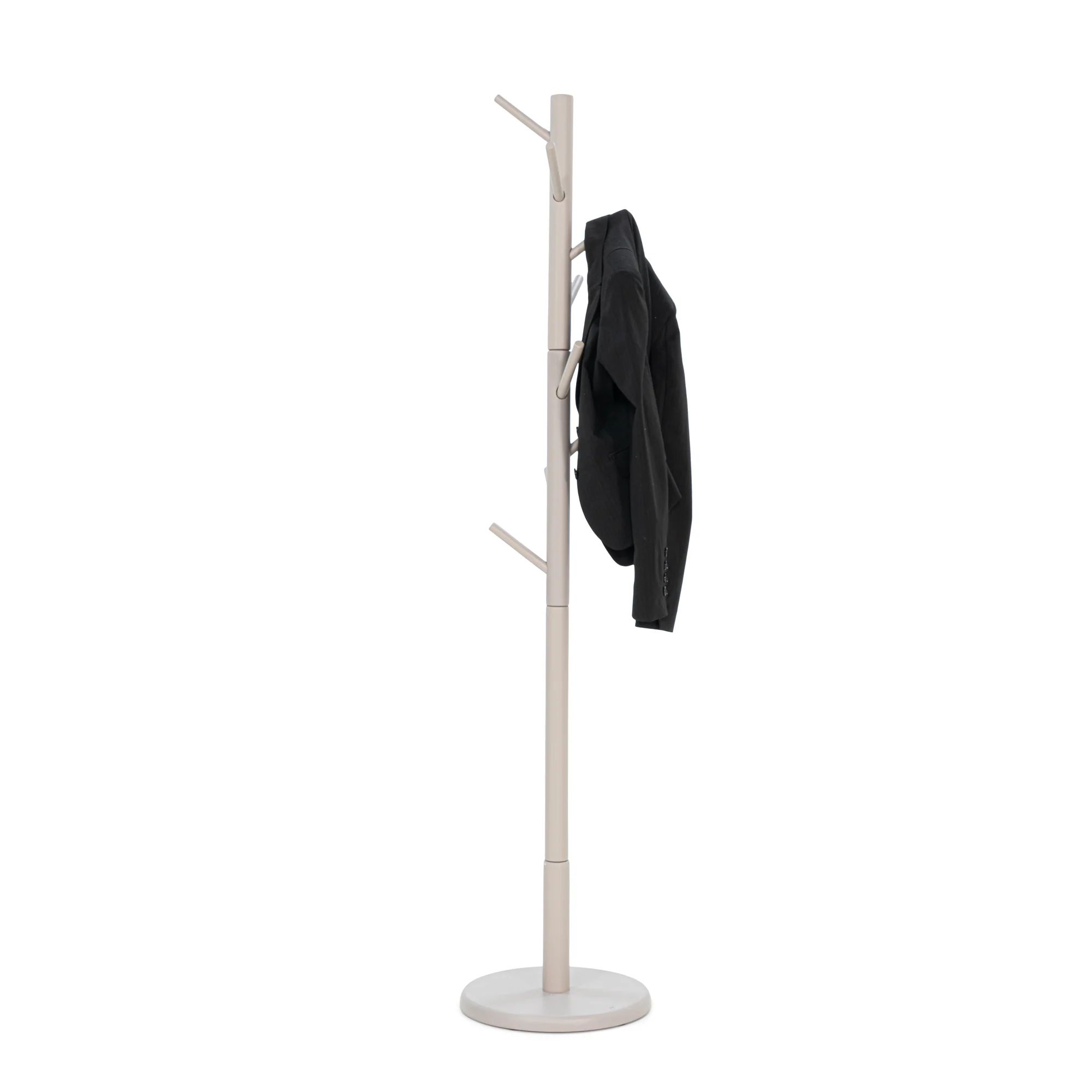 Kapstok BRO Silky Taupe 36x36x170cm Spinder Design