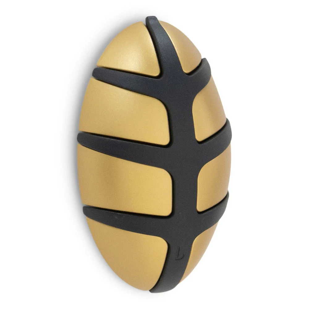 Kapstok BUG Goud Zwart 10×4.5x15cm Spinder Design