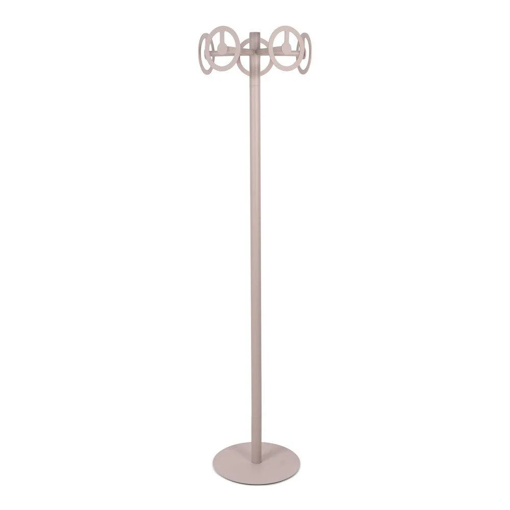 Kapstok CIRCLE Silky Taupe 40x40x174cm Spinder Design