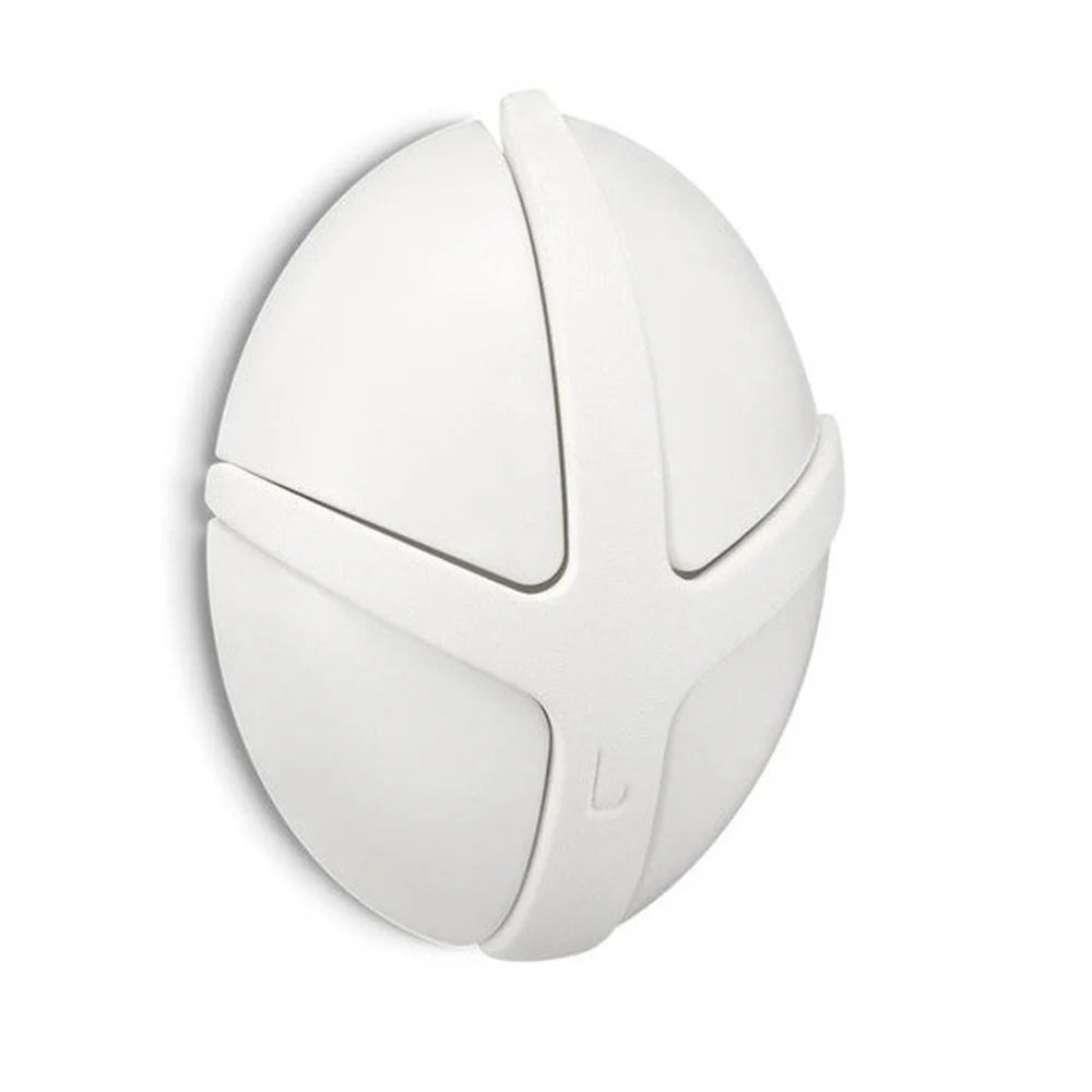 Kapstok TICK Wit 7.5×3.5×9.5cm Spinder Design