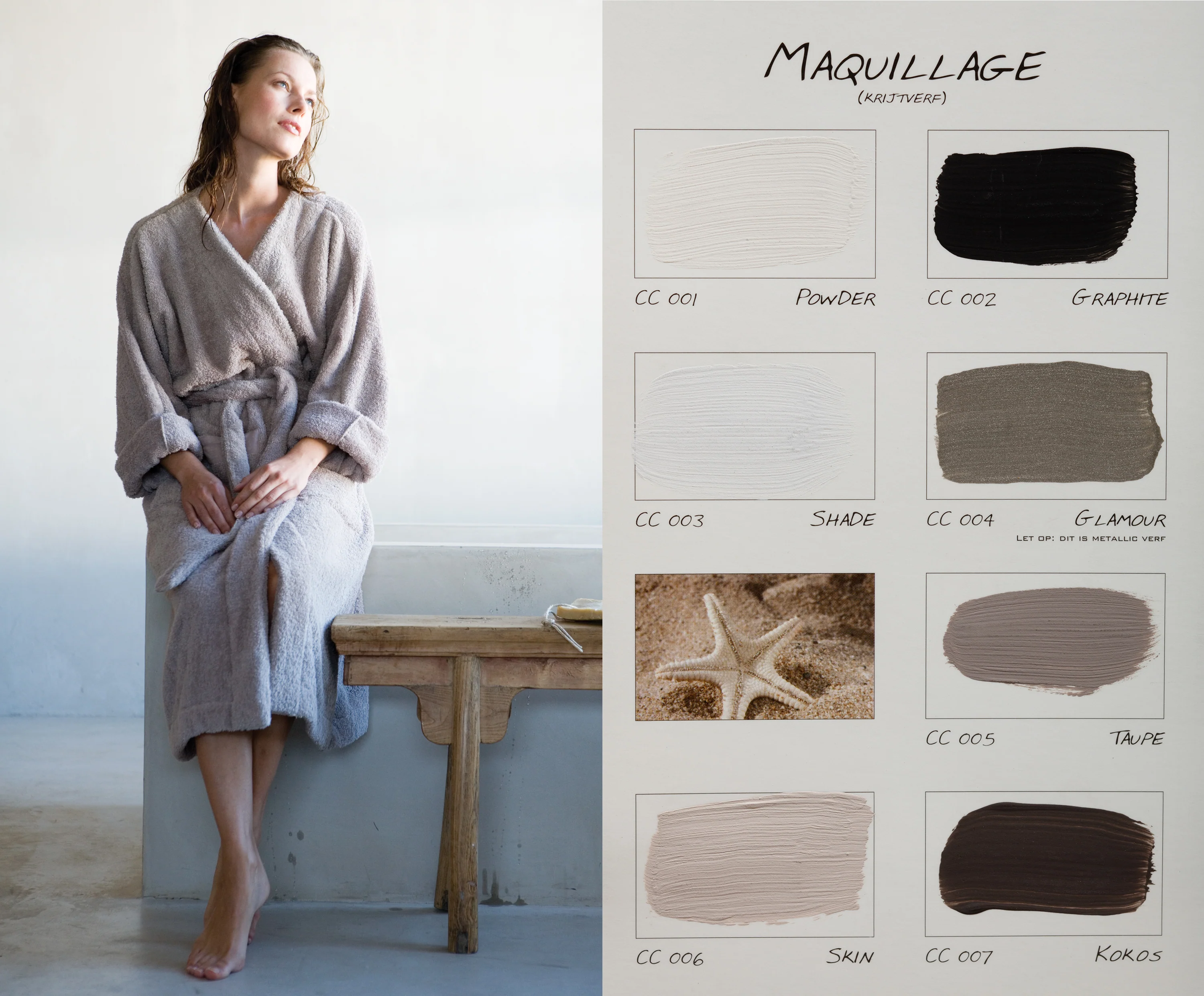 Carte Colori Zijdemat Lakverf Taupe - Afbeelding 2