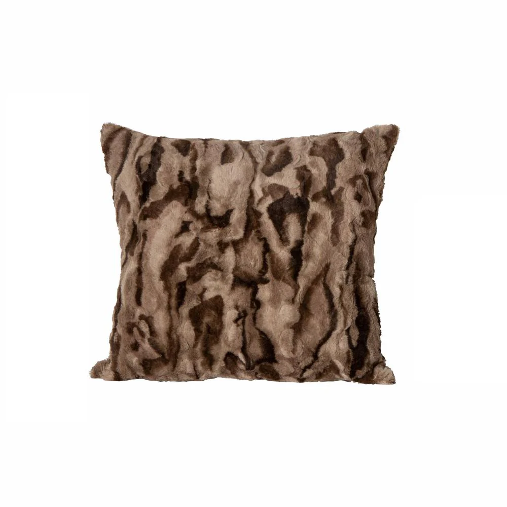 Kussen Clarisse Polyester Bruin