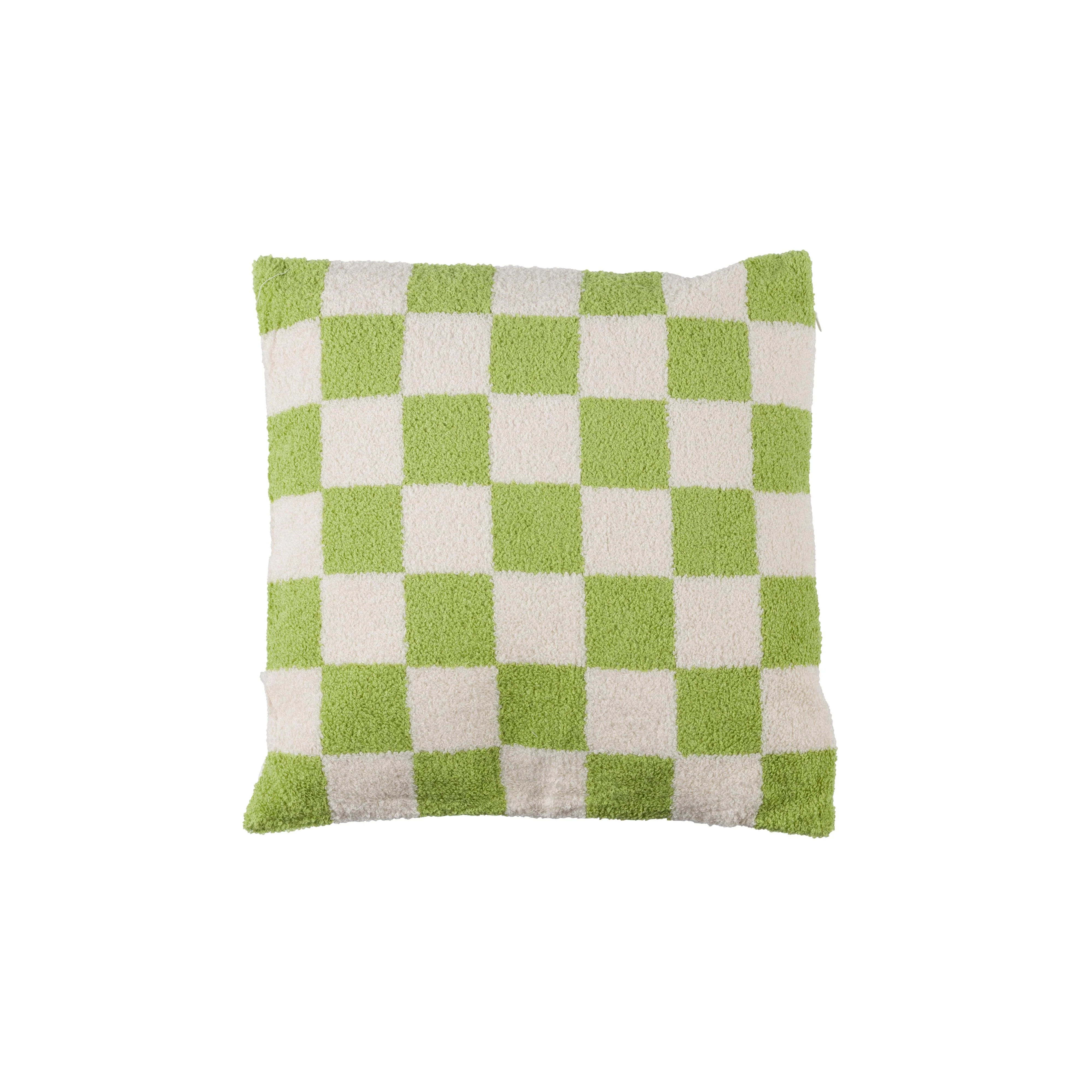 Kussen Lux Polyester Geel 40×40 cm