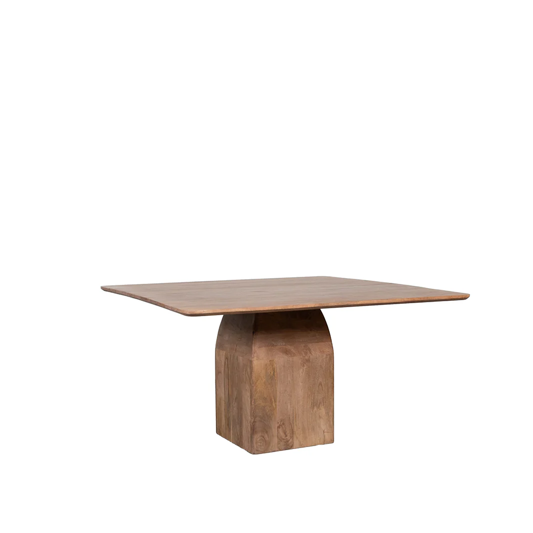 Eettafel Ingo Mangohout Nature Smooth 130×130 Eettafel Ingo Mangohout Nature Smooth 130×130
