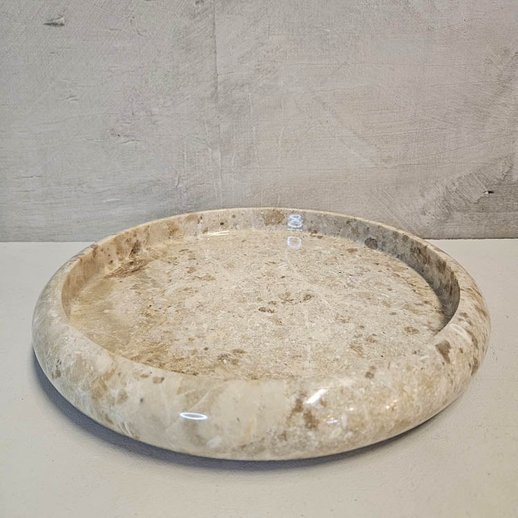 Marmeren dienblad Ø 30 cm Marmeren dienblad Ø 30 cm