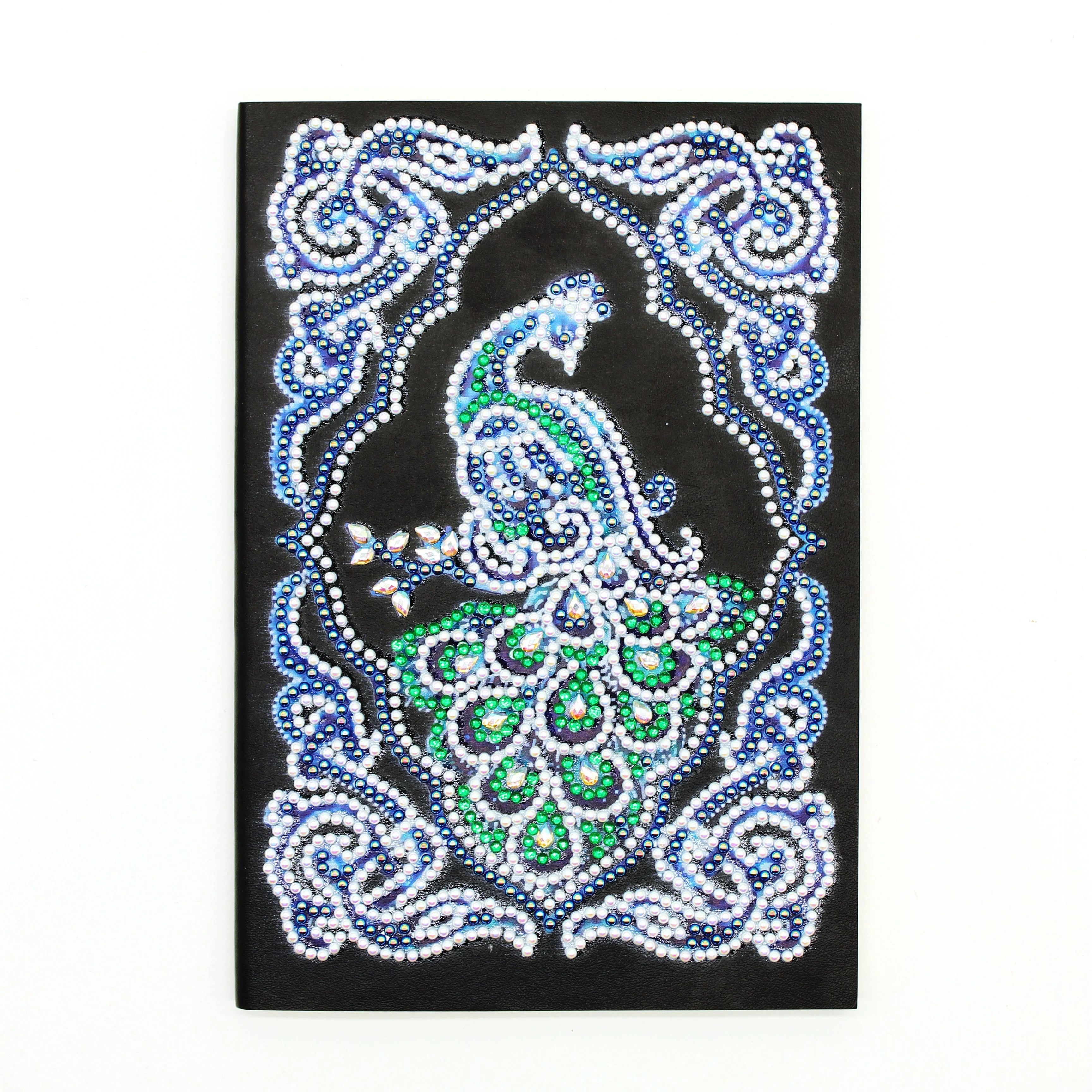 Diamond Painting Notitieboek – Zwaan met Barok