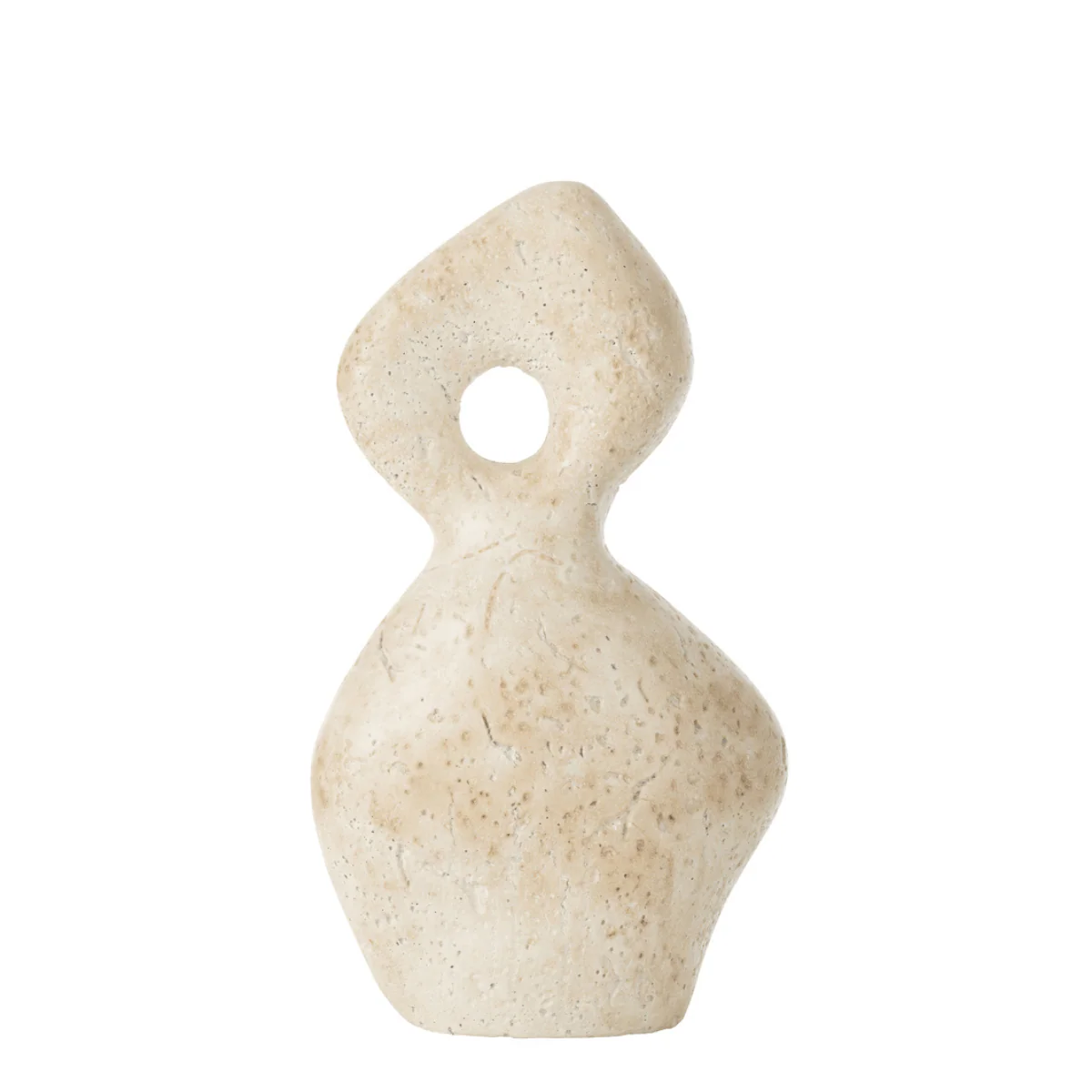 Beeld – Olina – Abstract – Keramiek – Crème – L