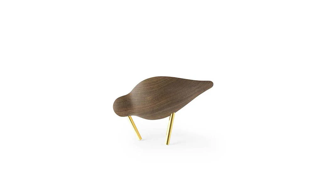 Normann Copenhagen – Shorebird walnoot small Normann Copenhagen – Shorebird walnoot small