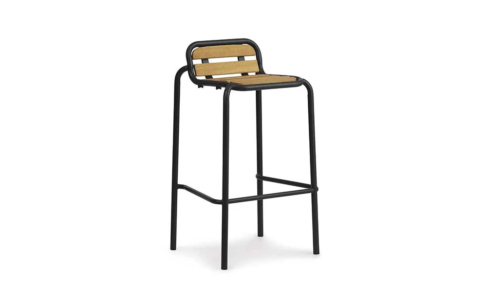 Normann Copenhagen – Vig barkruk 75 cm Robinia (set van 2)