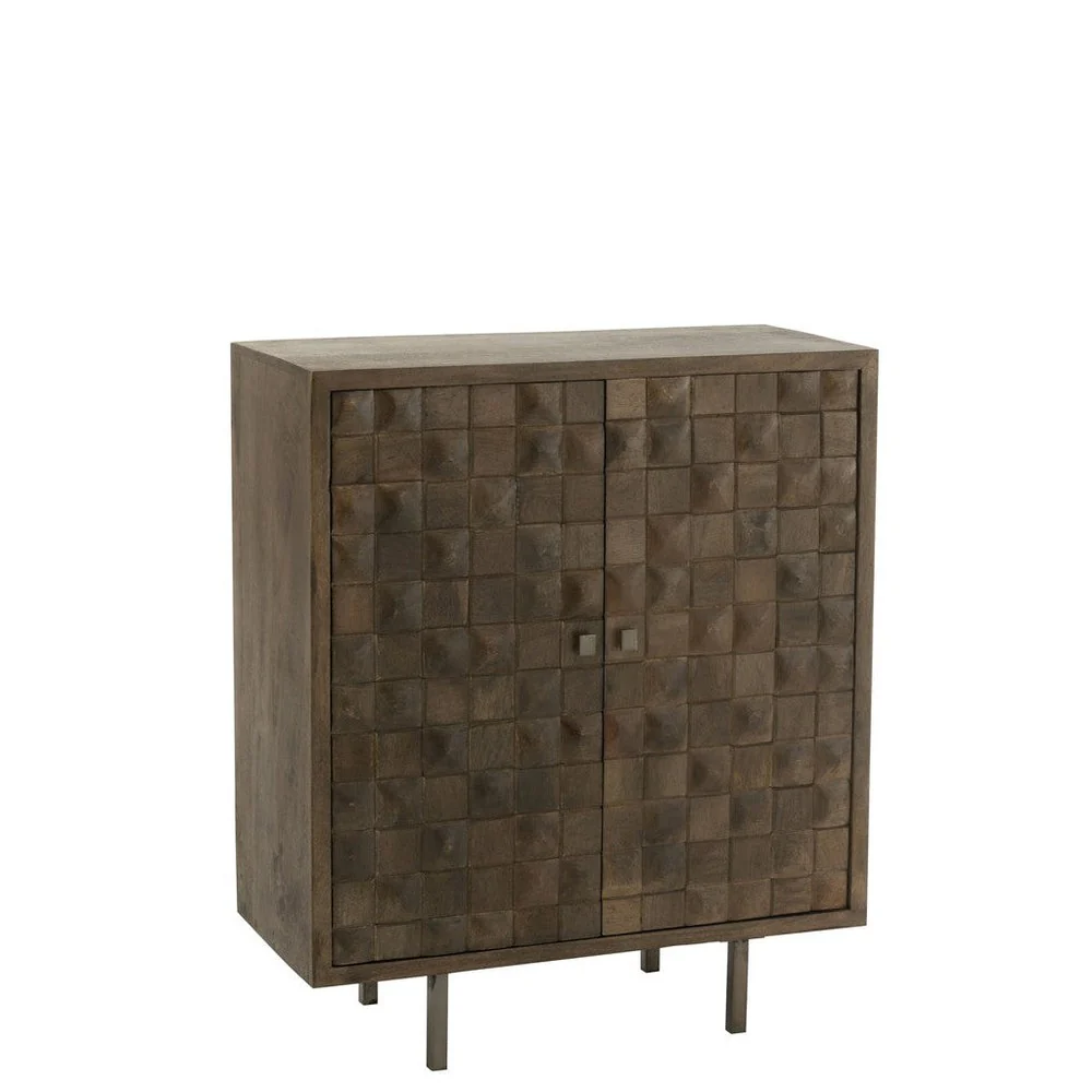 Opbergkast Bruin Ijzer 42×89 cm