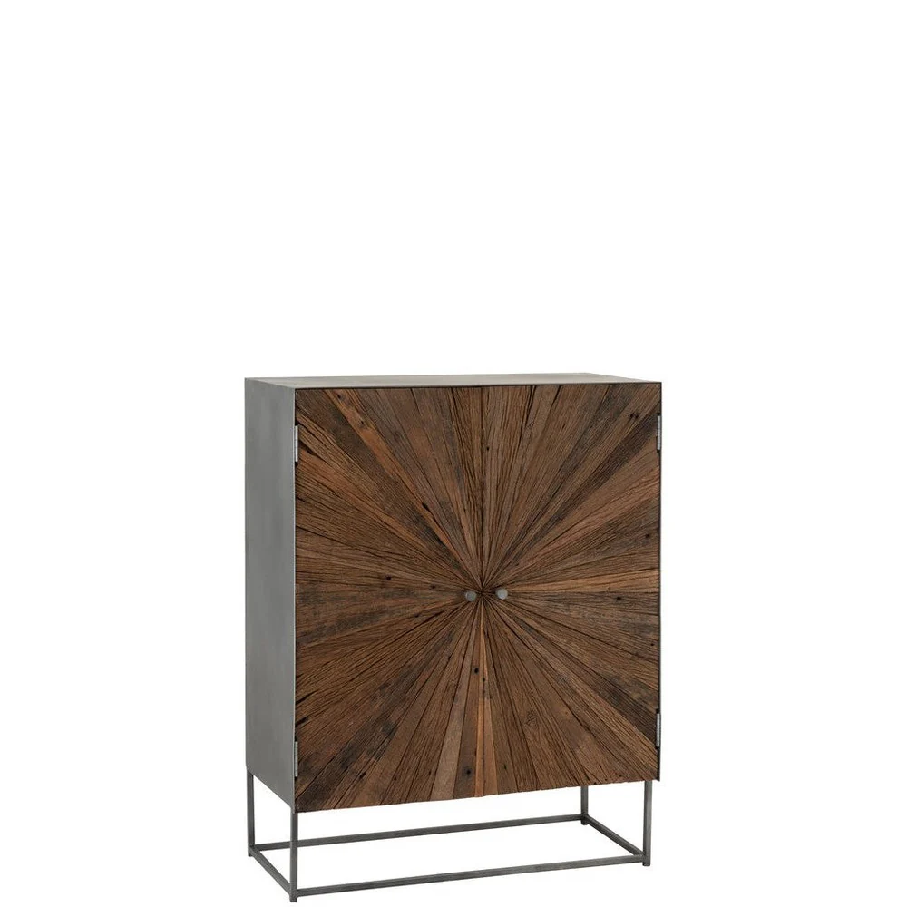 Opbergkast Bruin Recycled hout 42×85 cm
