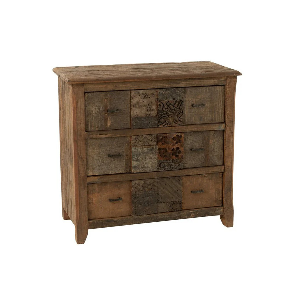 Opbergkast Bruin Recycled hout 50×100 cm