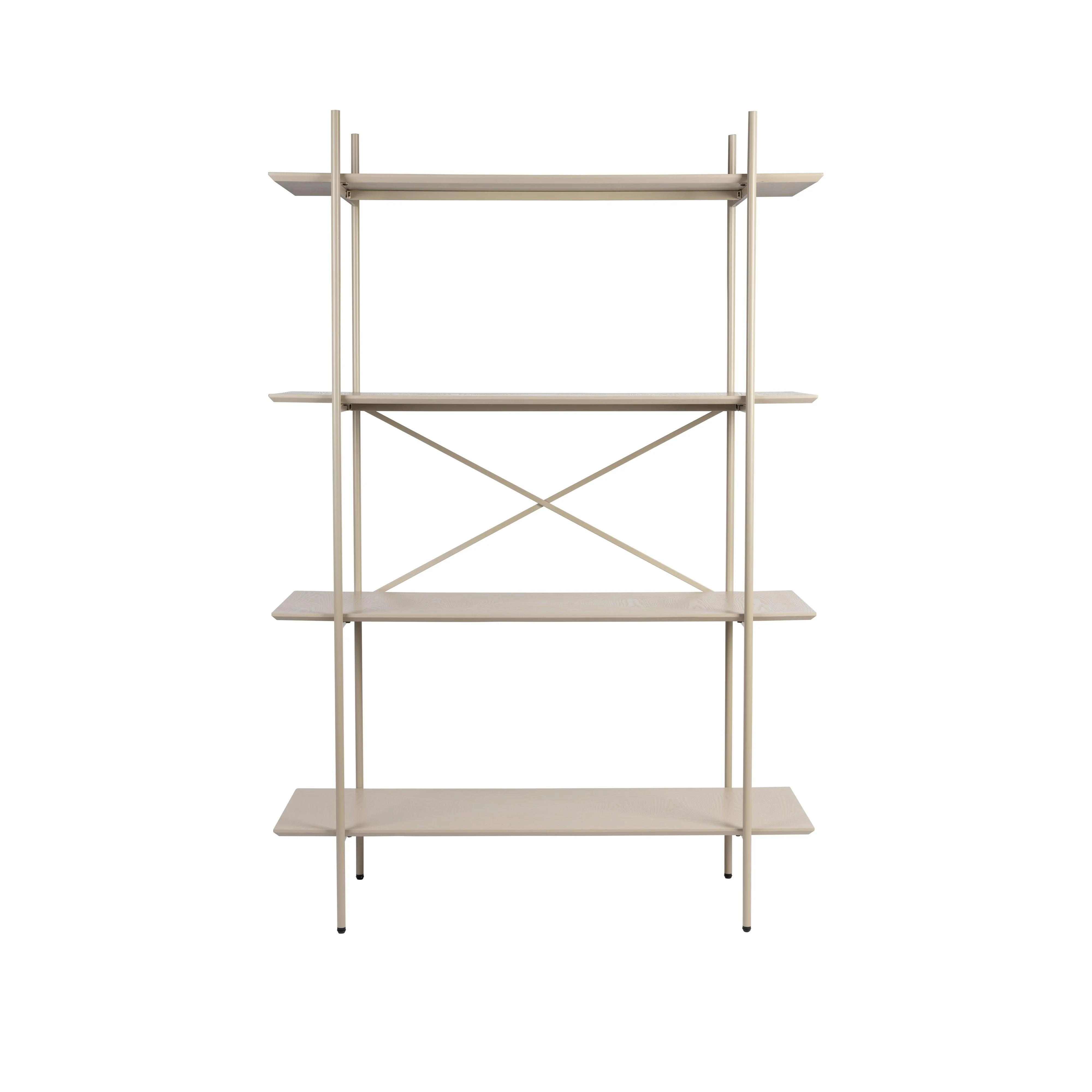 Opbergkast Marcio MDF, Metaal Beige 40×120 cm Opbergkast Marcio MDF, Metaal Beige 40×120 cm