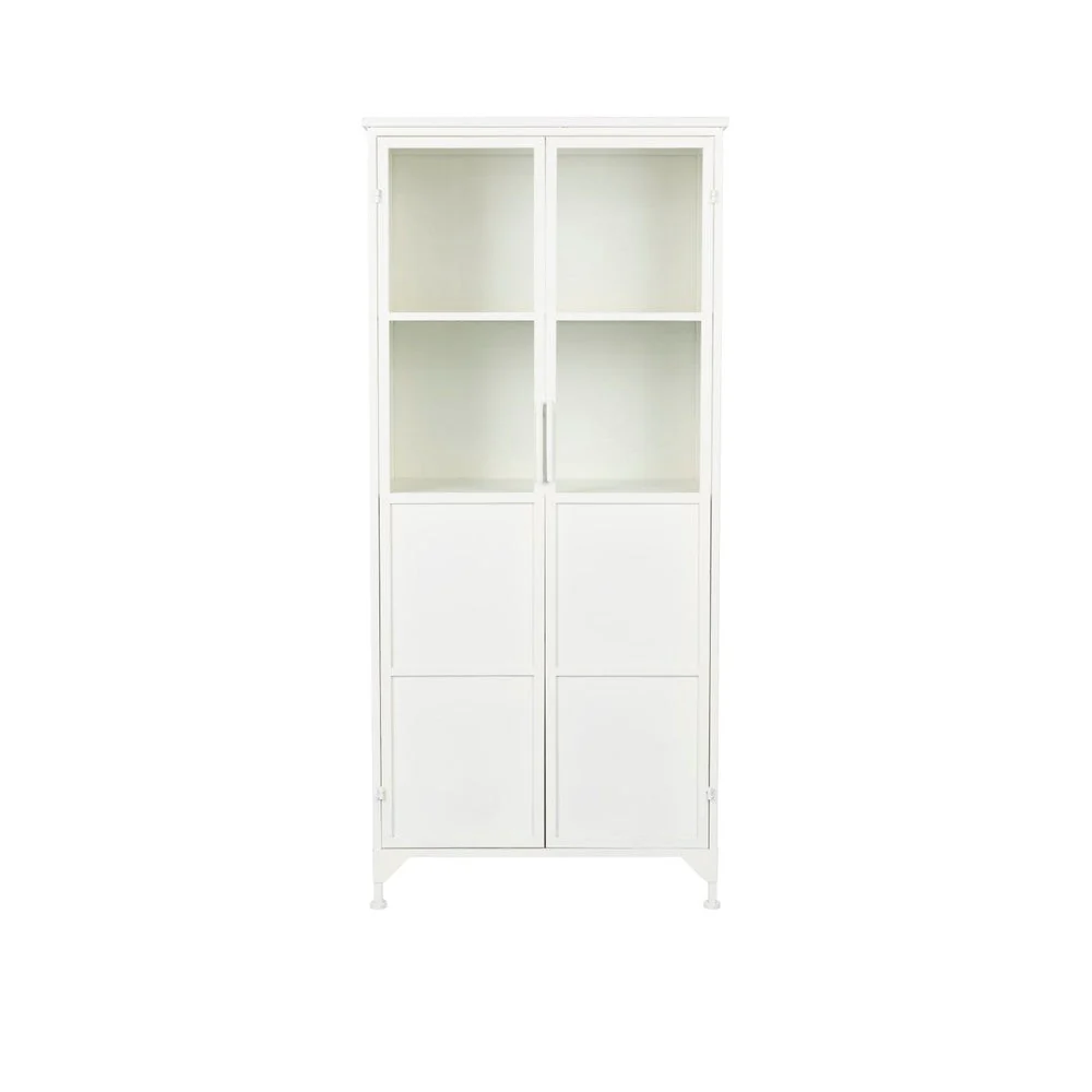 Opbergkast Miya High 2do Metaal Wit 68×35 cm Opbergkast Miya High 2do Metaal Wit 68×35 cm
