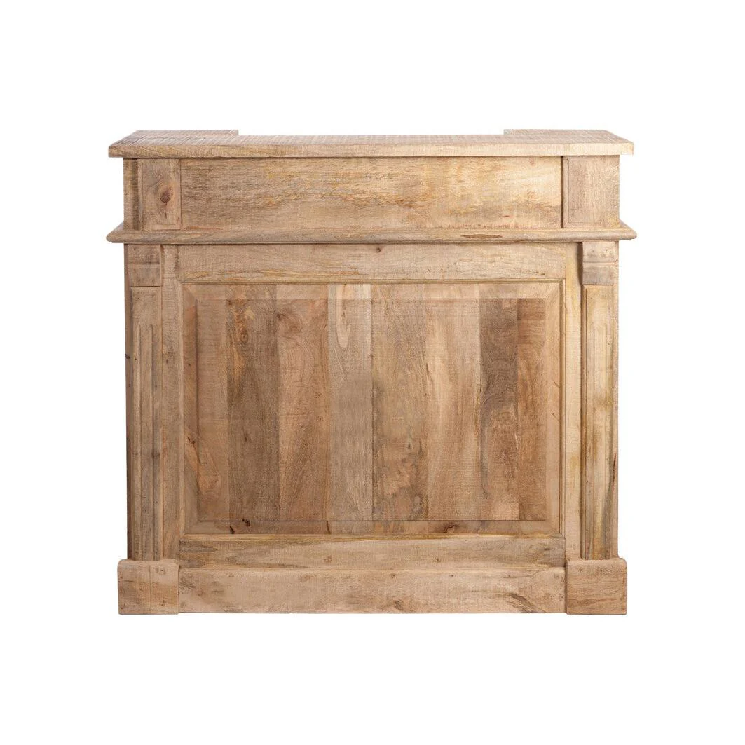 Opbergkast Naturel Hout Rechthoekig 50×120 cm