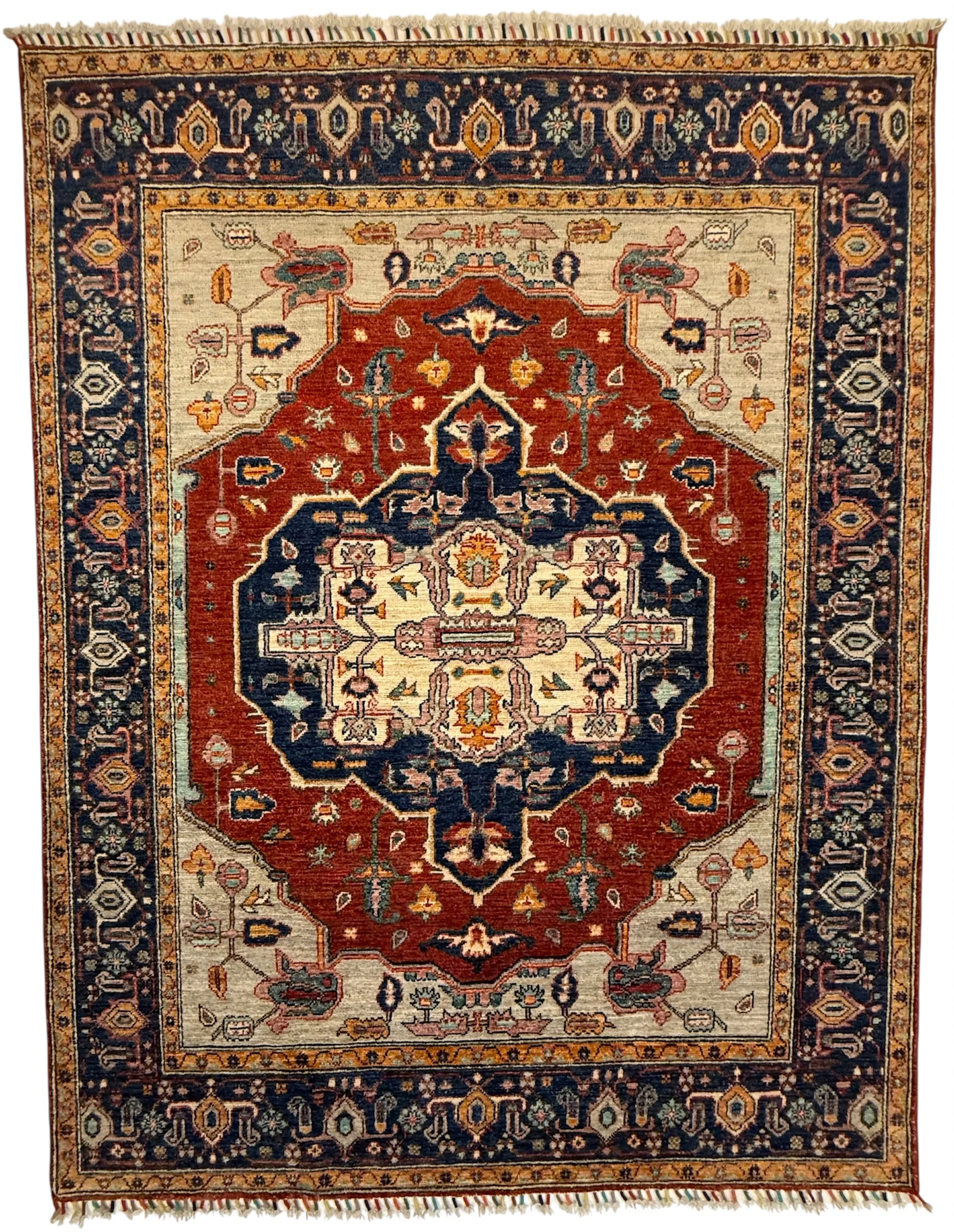 Afghaanse Heriz 155 x 202 CM
