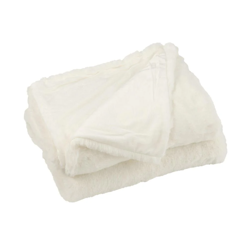 Plaid Cutie Polyester White 130x3x180