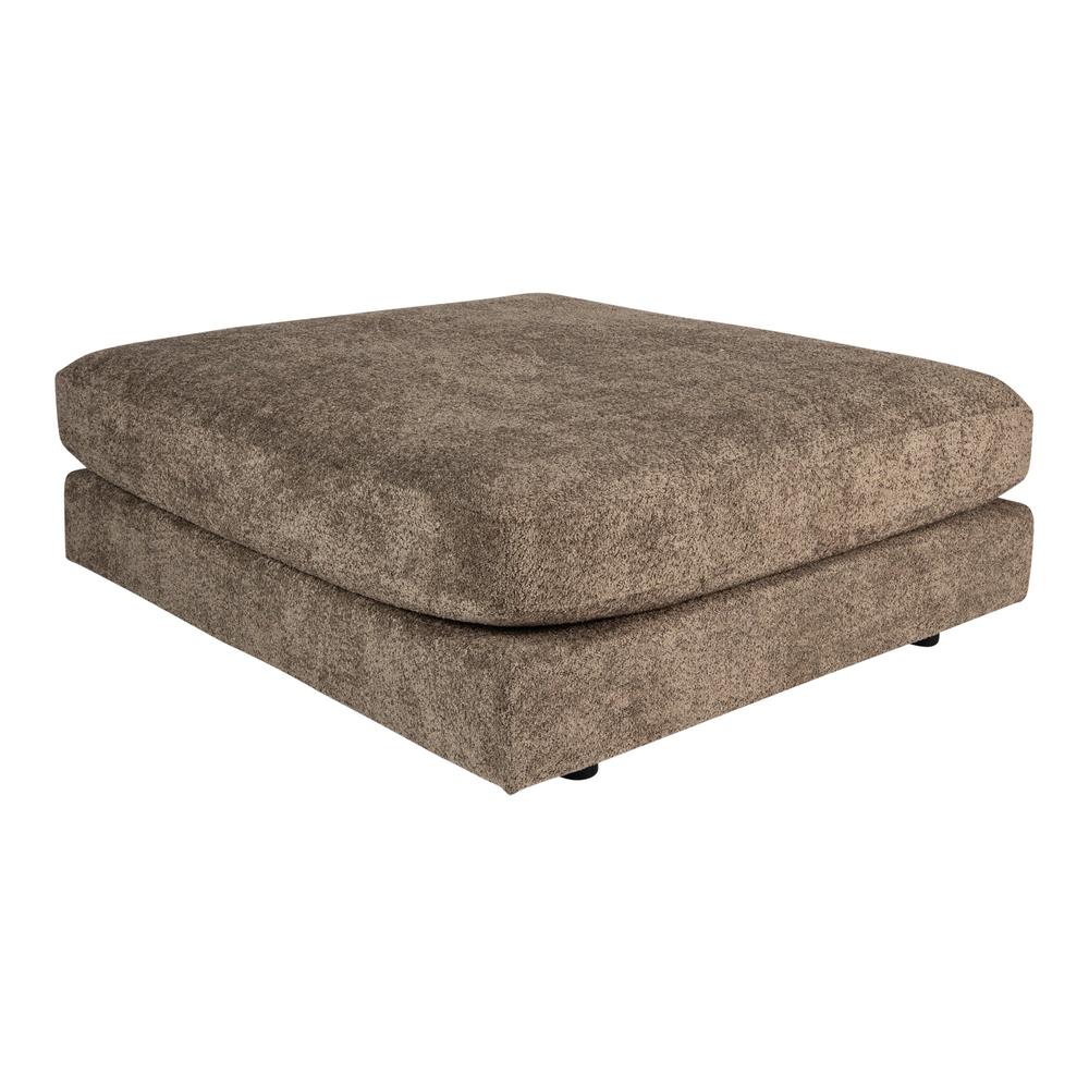 Poef Nilla Polyester Bruin