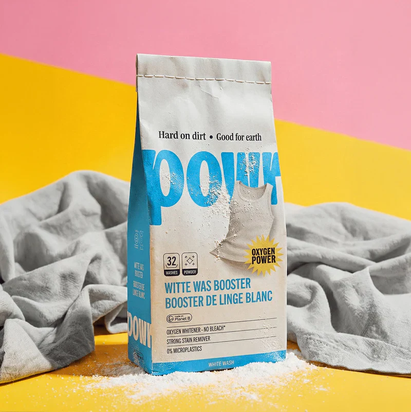 Witte wasbooster – Powr