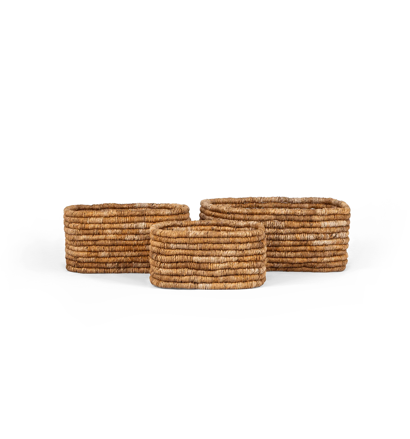 Caterpillar Ambang Rectangular Mand Two-Tone – Set of 3 Caterpillar Ambang Rectangular Mand Two-Tone – Set of 3
