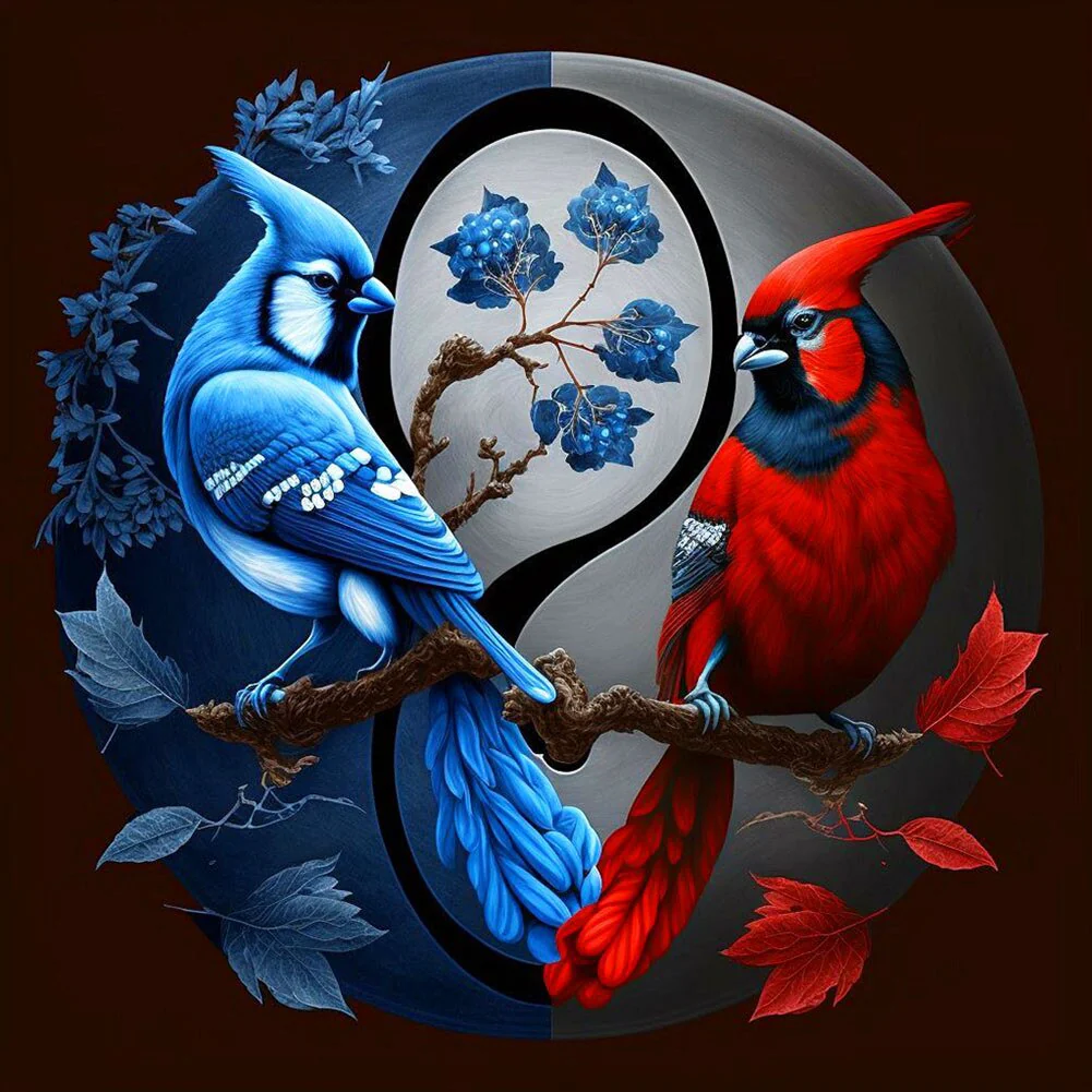 Yin Yang Vogels Yin Yang Vogels
