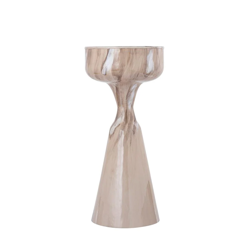 Salontafel Bijzettafels Crème 28 cm