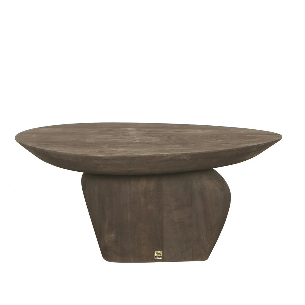 Salontafel Harshad Mangohout Bruin 60×75 cm Salontafel Harshad Mangohout Bruin 60×75 cm