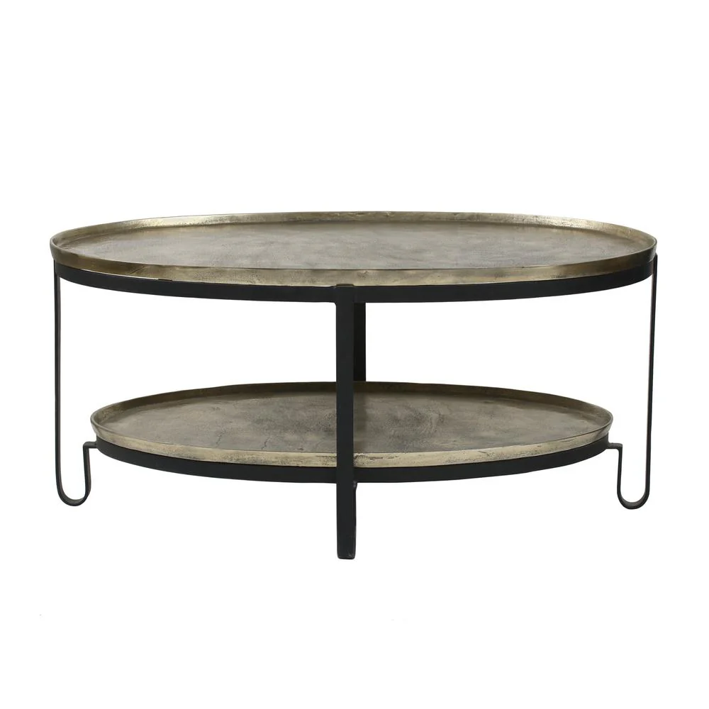Salontafel Kae Zwart 58×96 cm Salontafel Kae Zwart 58×96 cm