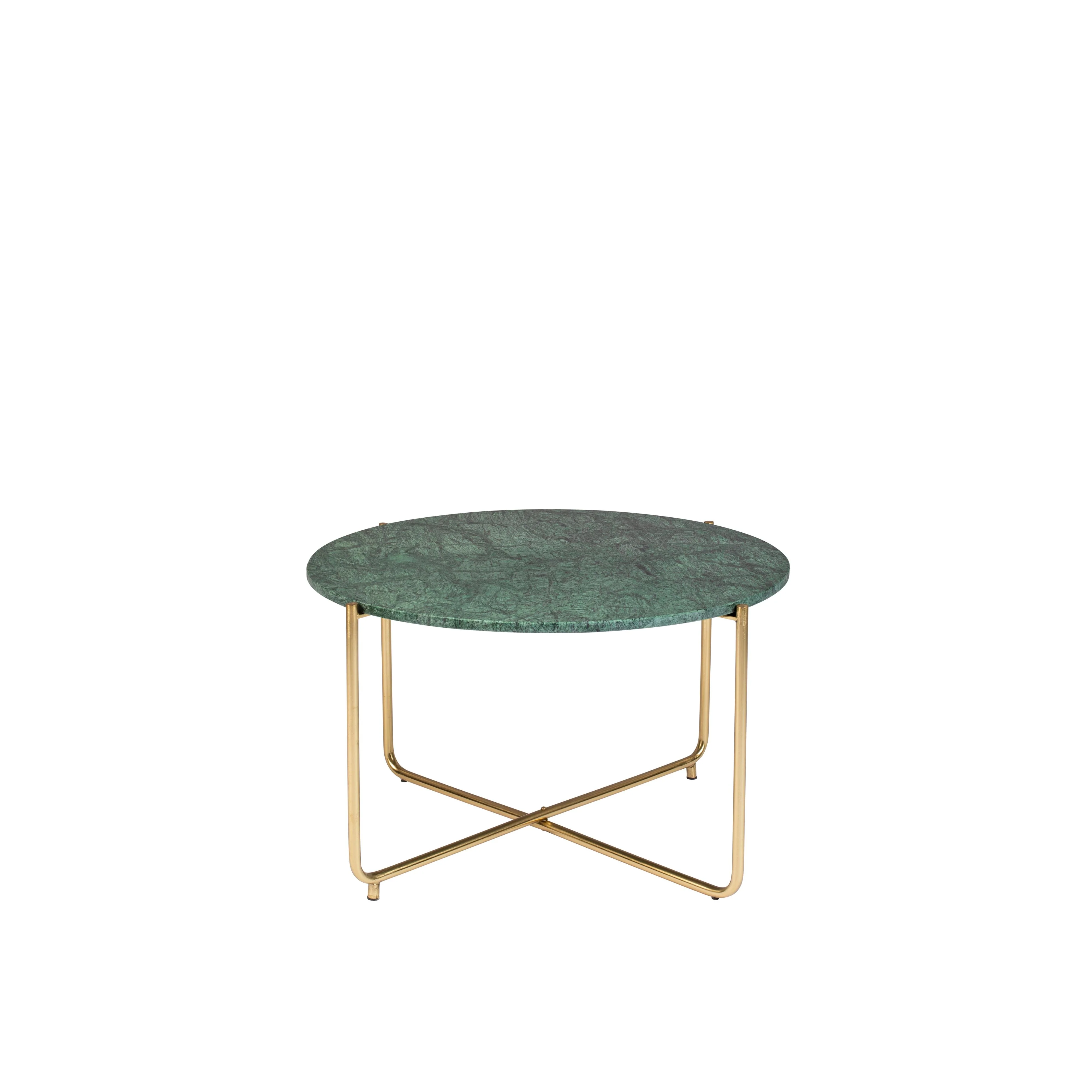 Salontafel Timpa Marble Groen Ø70×40 cm Salontafel Timpa Marble Groen Ø70×40 cm