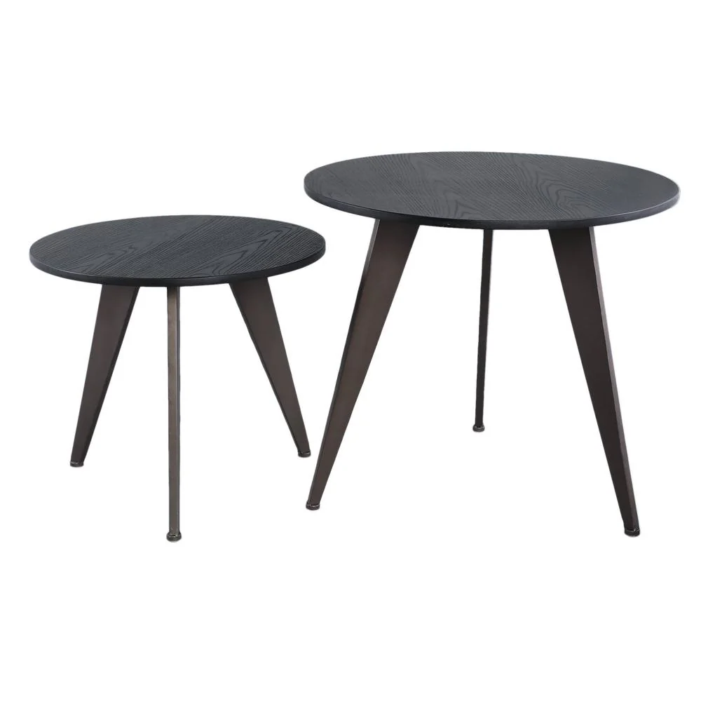 Salontafel Werdy Zwart 55 cm Salontafel Werdy Zwart 55 cm