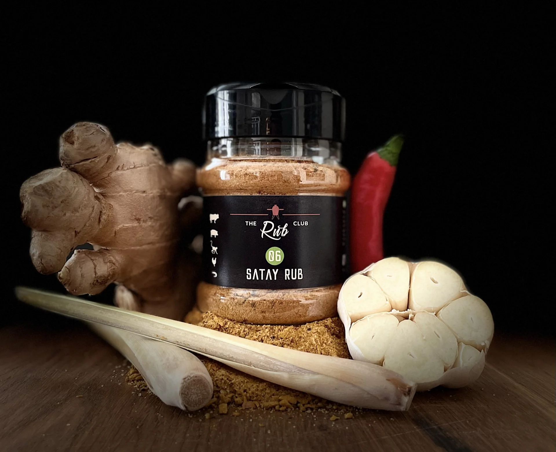 The Rub Club BBQ-Rub #06 Satayrub