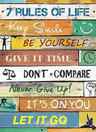 Tekst – 7 Rules of Life Tekst – 7 Rules of Life